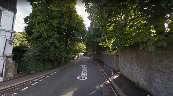 street in Plymouth, UK